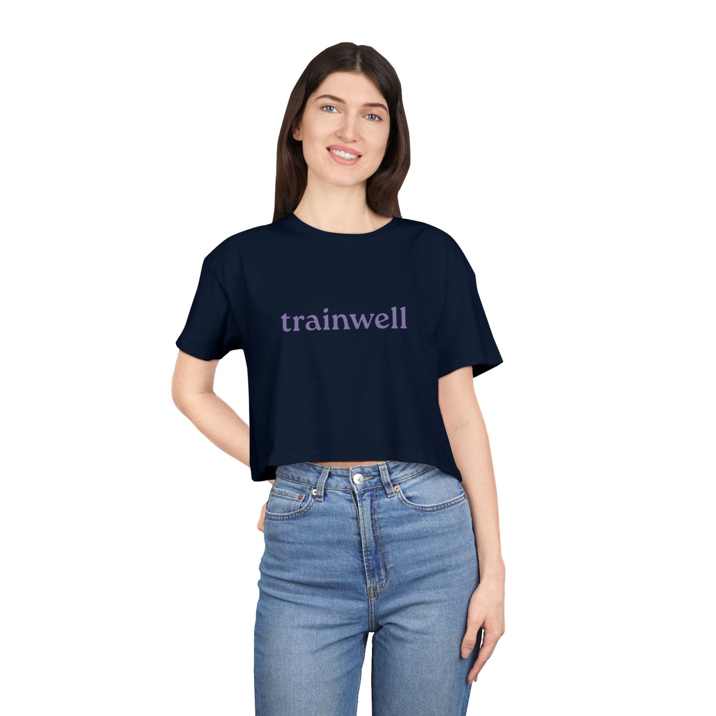 Trainwell Women's Crop Tee