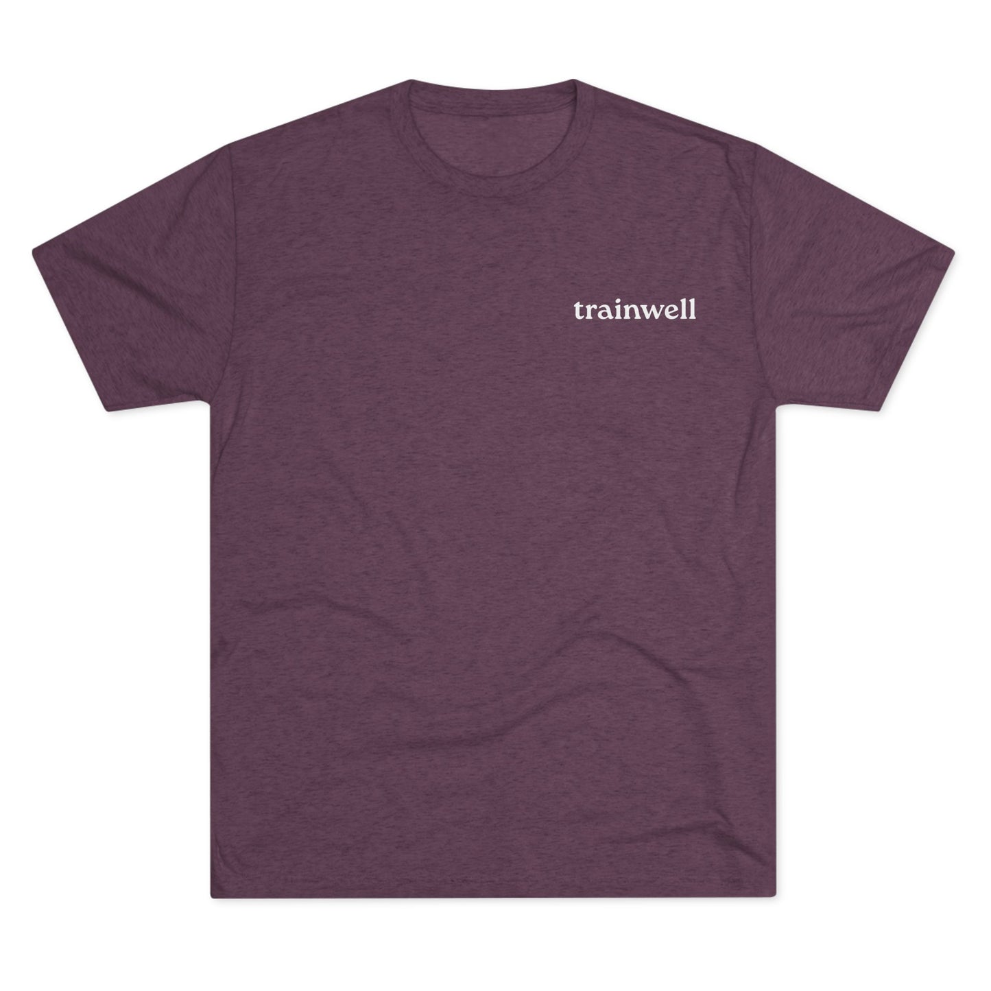 Trainwell Unisex Crew Tee - Tri-Blend