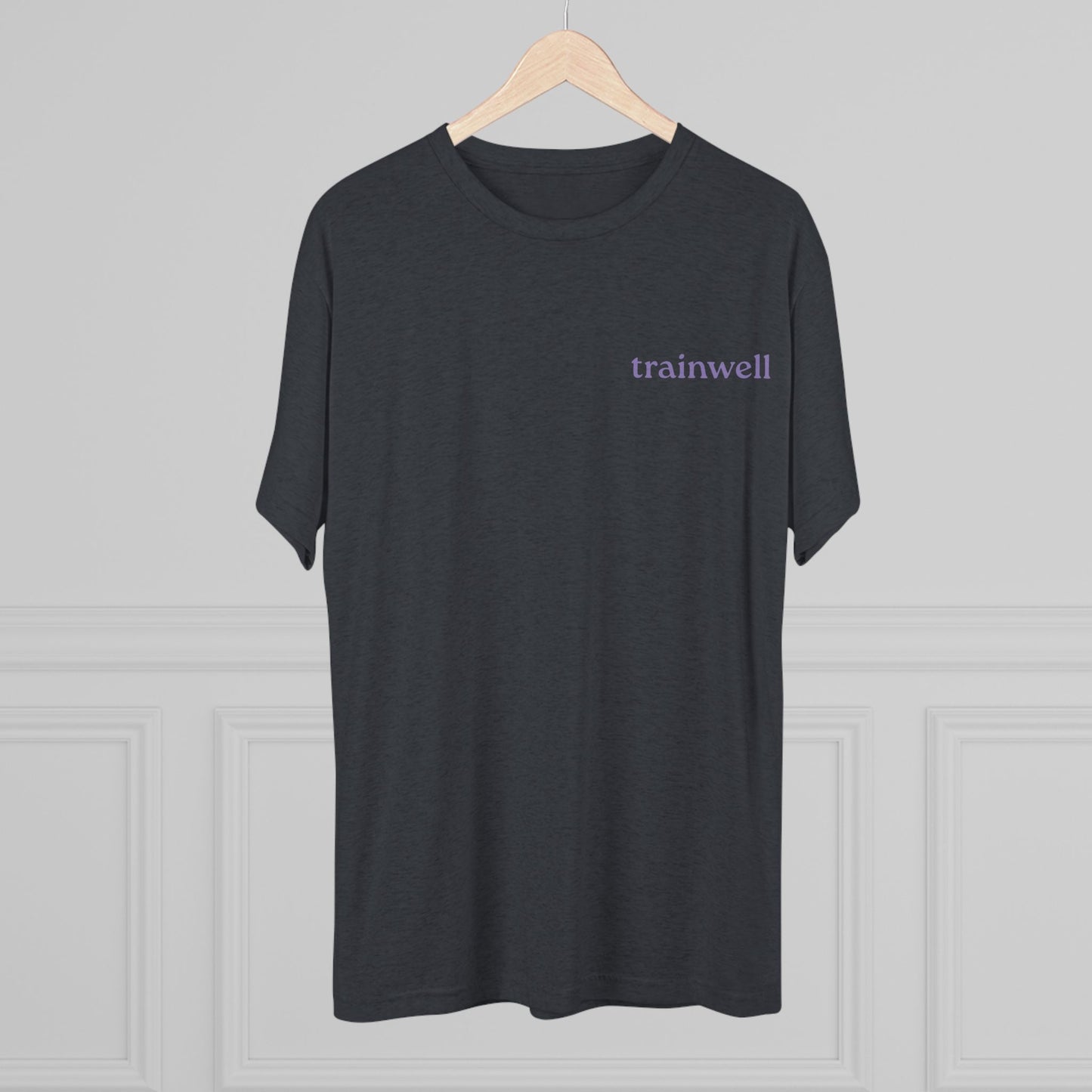 Trainwell Unisex Crew Tee - Tri-Blend