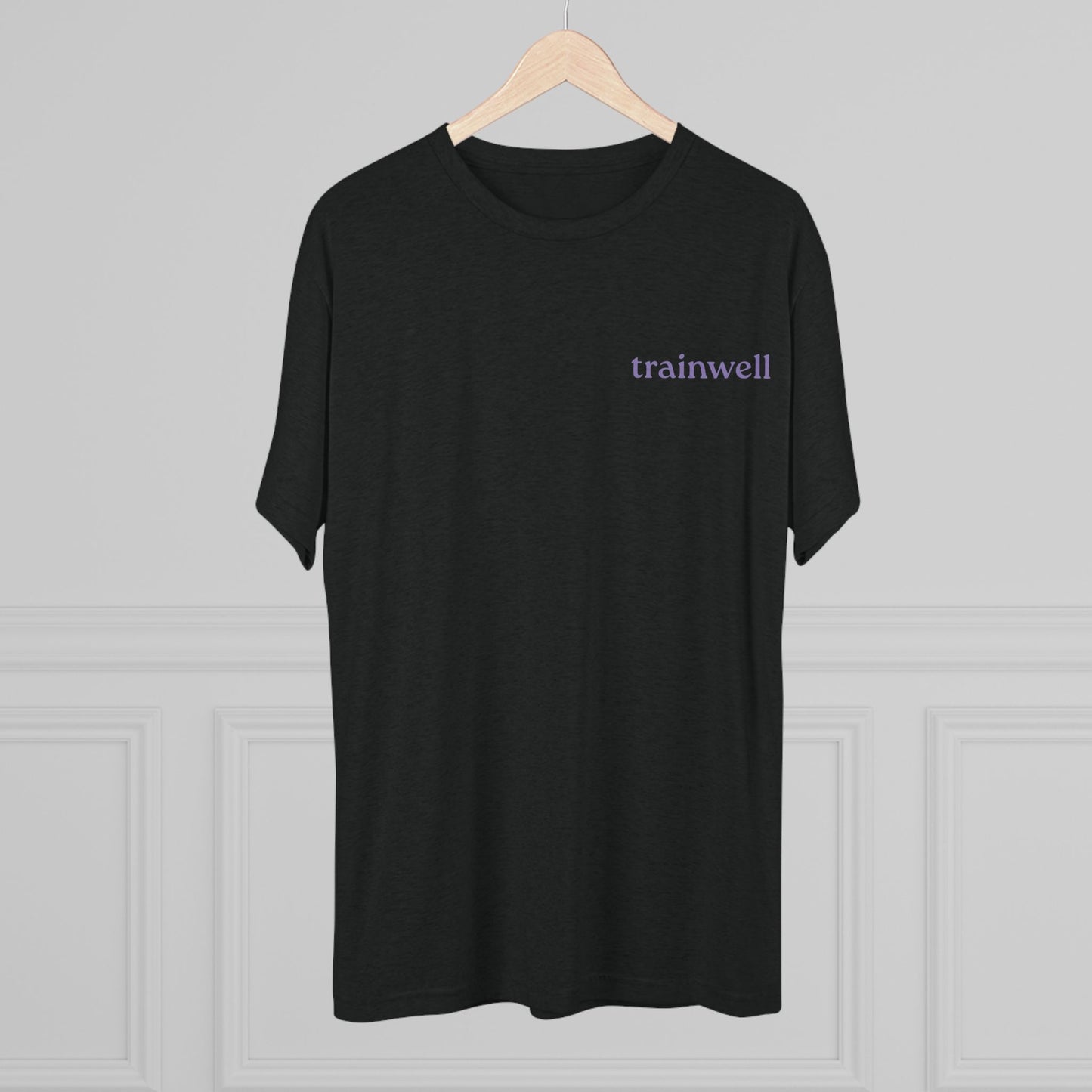 Trainwell Unisex Crew Tee - Tri-Blend