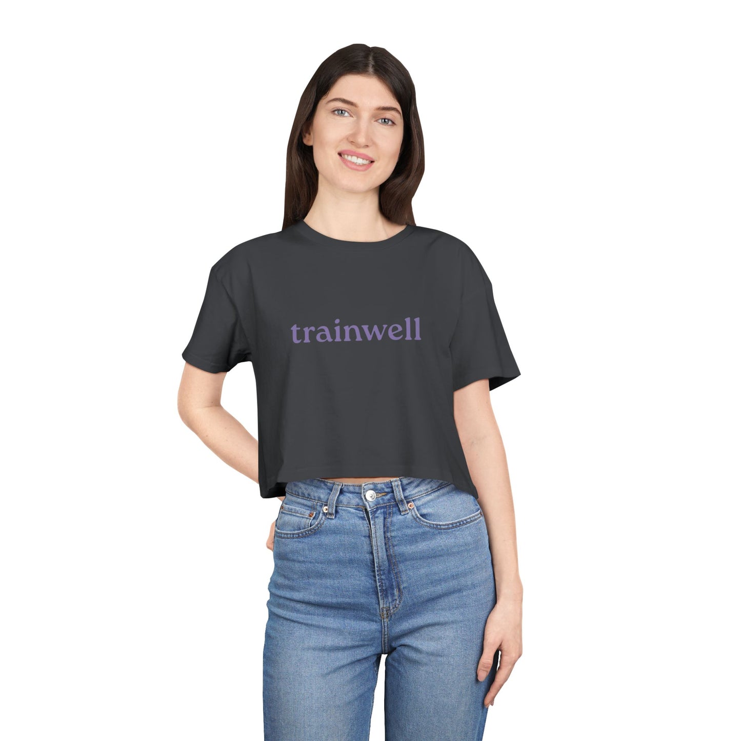 Trainwell Women's Crop Tee