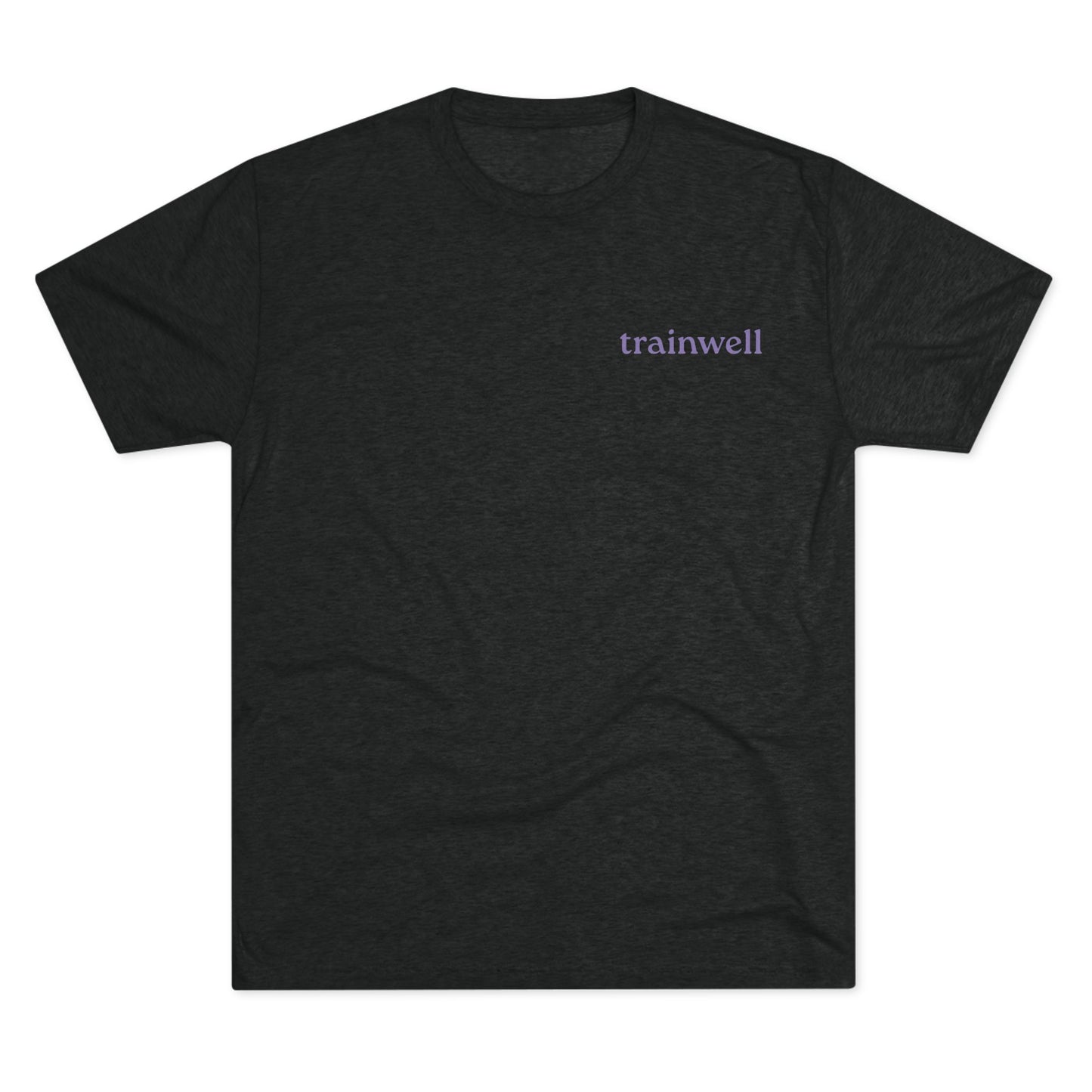 Trainwell Unisex Crew Tee - Tri-Blend