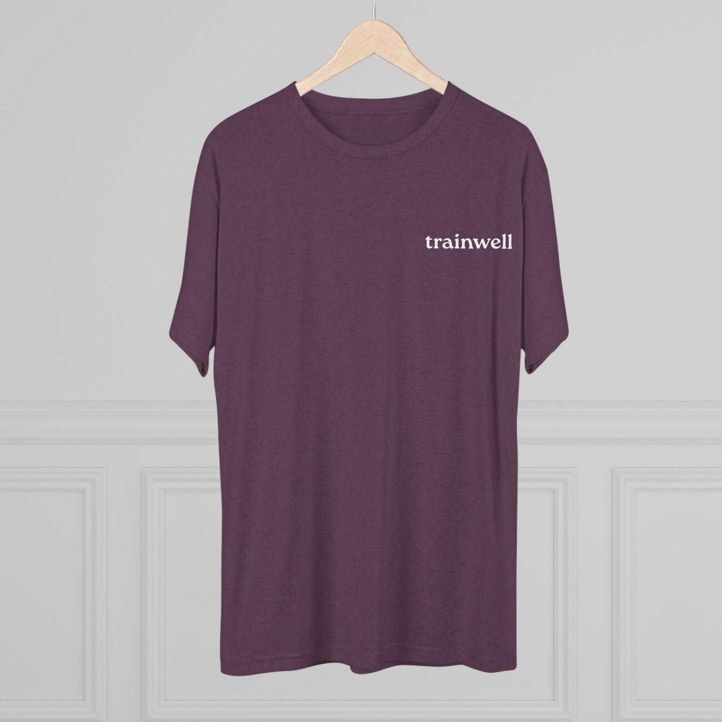 Trainwell Unisex Crew Tee - Tri-Blend
