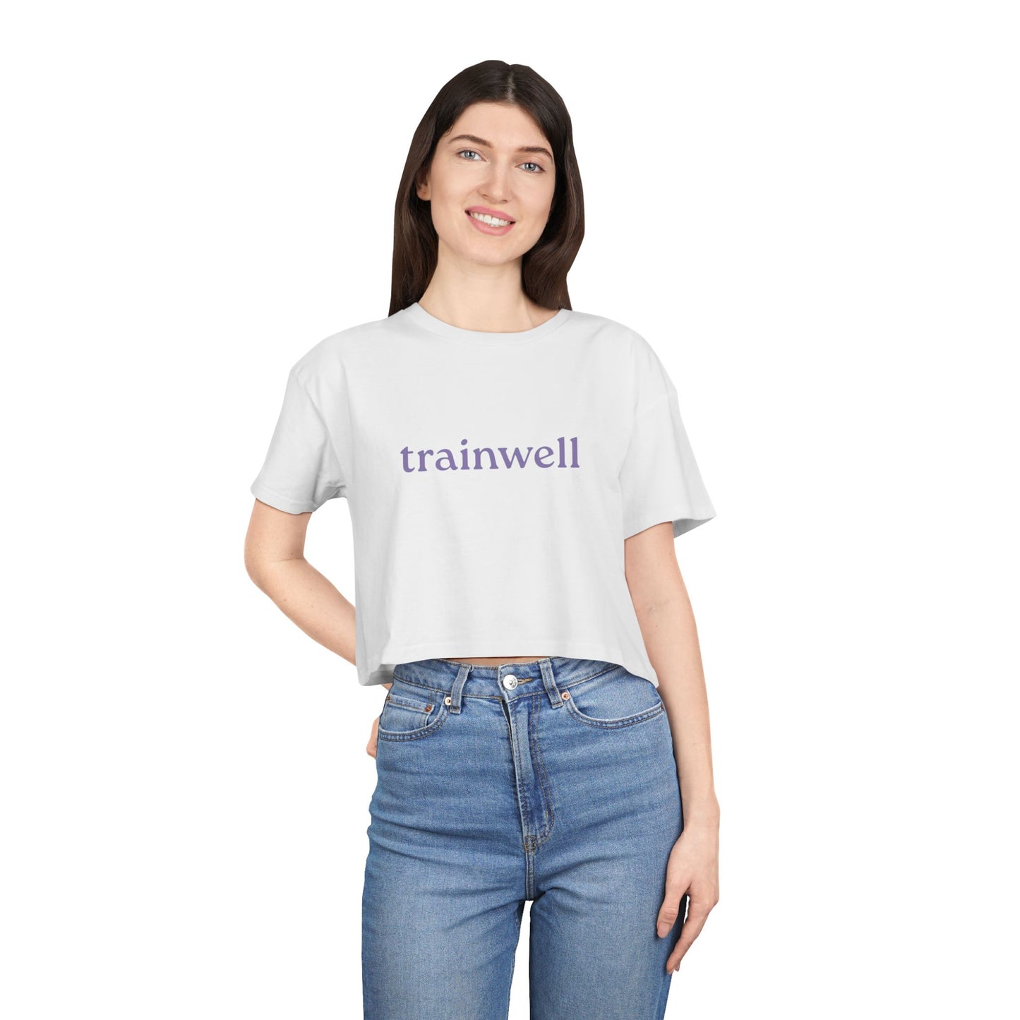 Trainwell Women's Crop Tee