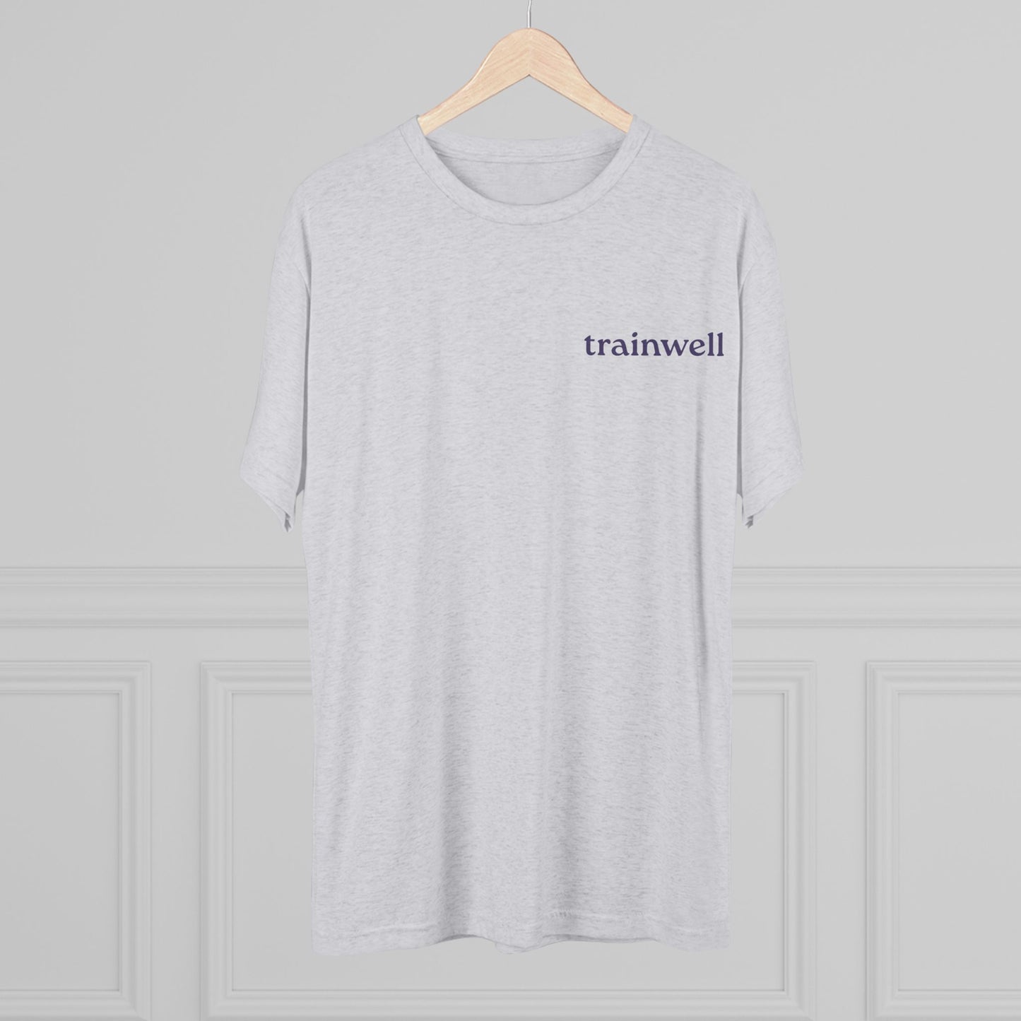 Trainwell Unisex Crew Tee - Tri-Blend